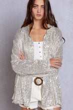 Load image into Gallery viewer, Sequin Long Sleeve Shirt
