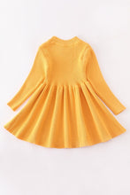 Load image into Gallery viewer, Mustard sweater dress
