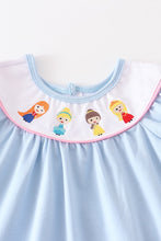 Load image into Gallery viewer, Princess embroidery girl set
