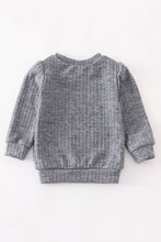 Load image into Gallery viewer, Heather grey pullover sweater
