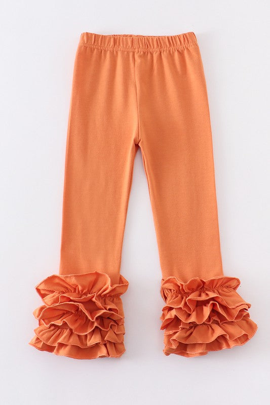 Orange icing girl pants