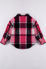 Load image into Gallery viewer, Pink plaid button down mommy &amp;me shirt

