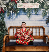Load image into Gallery viewer, Boys Grinch Christmas Collard Pajama Set
