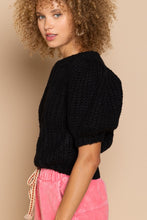 Load image into Gallery viewer, Puff Sleeve Cable Pullover Sweater
