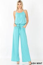 Load image into Gallery viewer, SPAGHETTI STRAP JUMPSUIT WITH POCKET
