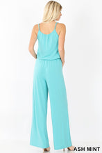 Load image into Gallery viewer, SPAGHETTI STRAP JUMPSUIT WITH POCKET
