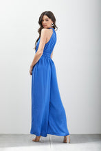 Load image into Gallery viewer, HIGH NECK SLEEVELESS JUMPSUIT
