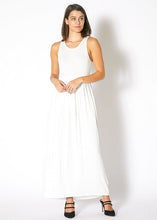 Load image into Gallery viewer, Sleeveless Pleated Maxi Dress
