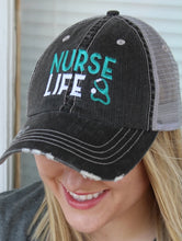 Load image into Gallery viewer, “Nurse Life” Trucker Hat
