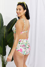 Load image into Gallery viewer, Marina West Swim Take A Dip Twist High-Rise Bikini in Cream
