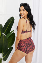Load image into Gallery viewer, Marina West Swim Take A Dip Twist High-Rise Bikini in Ochre
