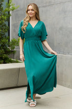 Load image into Gallery viewer, ODDI Full Size Woven Wrap Maxi Dress
