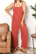 Load image into Gallery viewer, Double Take Wide Leg Overalls with Front Pockets
