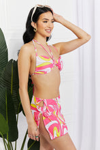 Load image into Gallery viewer, Marina West Swim Disco Dive Bandeau Bikini and Skirt Set
