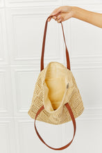 Load image into Gallery viewer, Fame Picnic Date Straw Tote Bag
