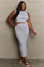 Load image into Gallery viewer, Sew In Love She&#39;s All That Fitted Two-Piece Skirt Set
