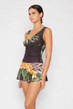 Load image into Gallery viewer, Marina West Swim Full Size Clear Waters Swim Dress in Aloha Brown
