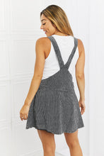 Load image into Gallery viewer, White Birch To The Park Full Size Overall Dress in Black
